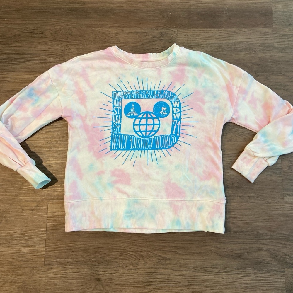 Disney World Tie-Dye Crewneck